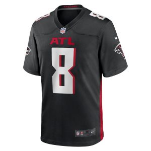 Kyle Pitts Atlanta Falcons Nike 2021 NFL Draft First Round Pick Player Game Jersey Black 3 Kyle Pitts Atlanta Falcons Nike NFL Draft First Round Pick Player Game Jersey - Black