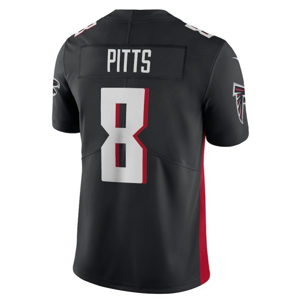Kyle Pitts Atlanta Falcons Nike Vapor Limited Jersey Black 2 Kyle Pitts Atlanta Falcons Nike Vapor Limited Jersey - Black