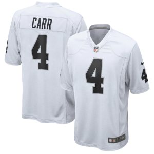 Derek Carr Las Vegas Raiders Nike Game Jersey - White