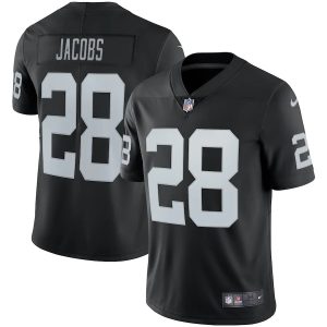 Josh Jacobs Las Vegas Raiders Nike Vapor Limited Jersey - Black