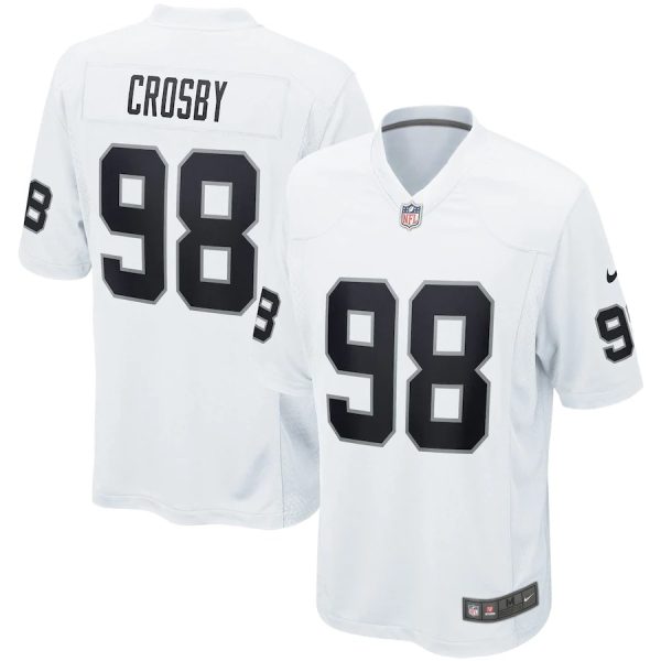 Maxx Crosby Las Vegas Raiders Nike Game Player Jersey - Black
