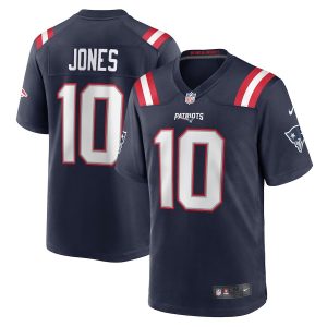 Mac Jones New England Patriots Nike 2021 NFL Draft First Round Pick Game Jersey - Navy