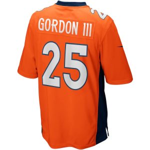 Melvin Gordon III Denver Broncos Nike 3 Melvin Gordon III Denver Broncos Nike Authentic Nfl Jersey - Orange