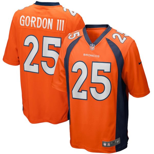 Melvin Gordon III Denver Broncos Nike Authentic Nfl Jersey - Orange
