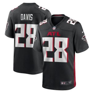Mike Davis Atlanta Falcons Nike Game Player Jersey - Black