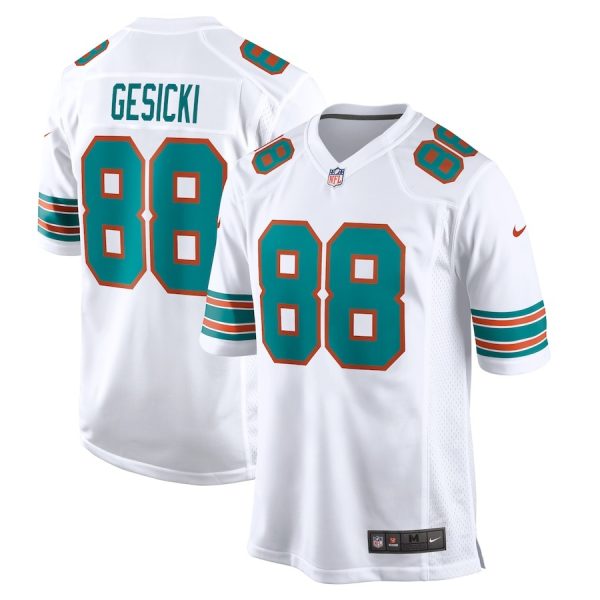 Mike Gesicki Miami Dolphins Nike Alternate Game Jersey - White