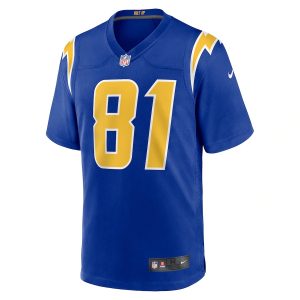 Mike Williams Los Angeles Chargers Nike Game Jersey Royal 2 Mike Williams Los Angeles Chargers Nike Game Jersey - Royal