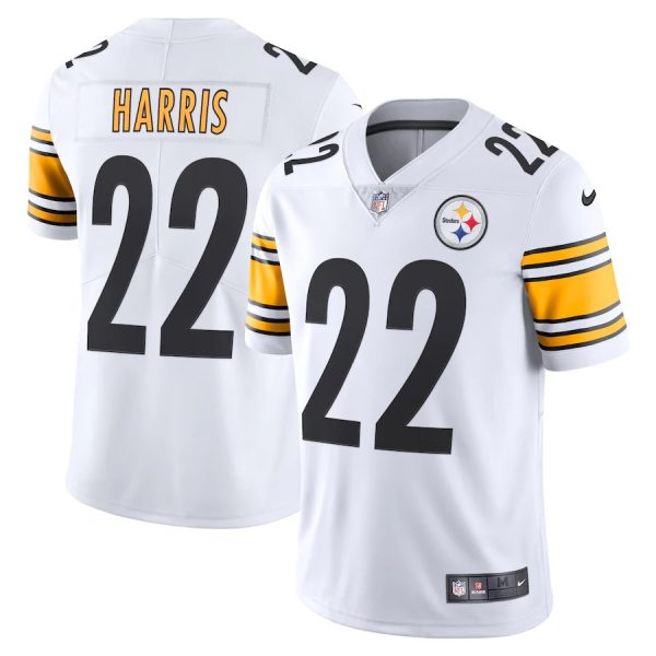 Najee Harris Pittsburgh Steelers Nike Vapor Limited Jersey - White