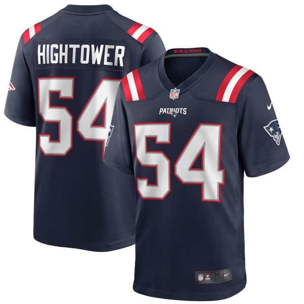 New England Patriots Dont'a Hightower Nike Navy Game Jersey