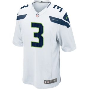 Russell Wilson Seattle Seahawks Nike Game Jersey White 6 Russell Wilson Seattle Seahawks Nike Game Jersey - White