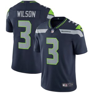 Russell Wilson Seattle Seahawks Nike Vapor Untouchable Limited Player Jersey - College Navy