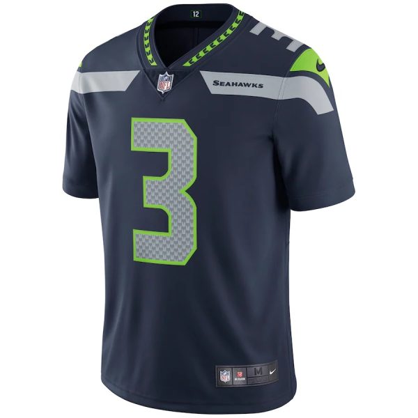 Russell Wilson Seattle Seahawks Nike Vapor Untouchable Limited Player Jersey College Navy 2 Russell Wilson Seattle Seahawks Nike Vapor Untouchable Limited Player Jersey - College Navy