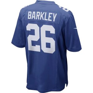 Saquon Barkley New York Giants Nike Game Player Jersey Royal 4 Saquon Barkley New York Giants Nike Game Player Jersey - Royal