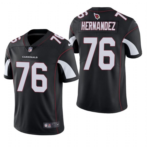 Will Hernandez Arizona Cardinals Black Vapor Limited Nike Jersey