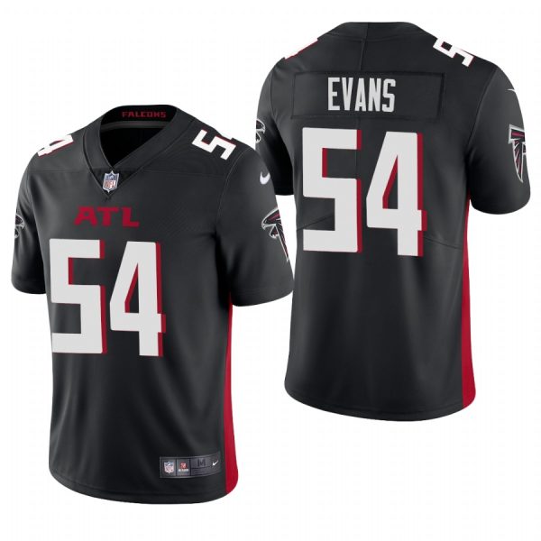 Rashaan Evans Falcons Black Vapor Limited Nike Jersey