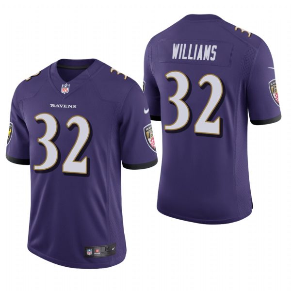 Marcus Williams Baltimore Ravens Purple Vapor Limited Nike Jersey