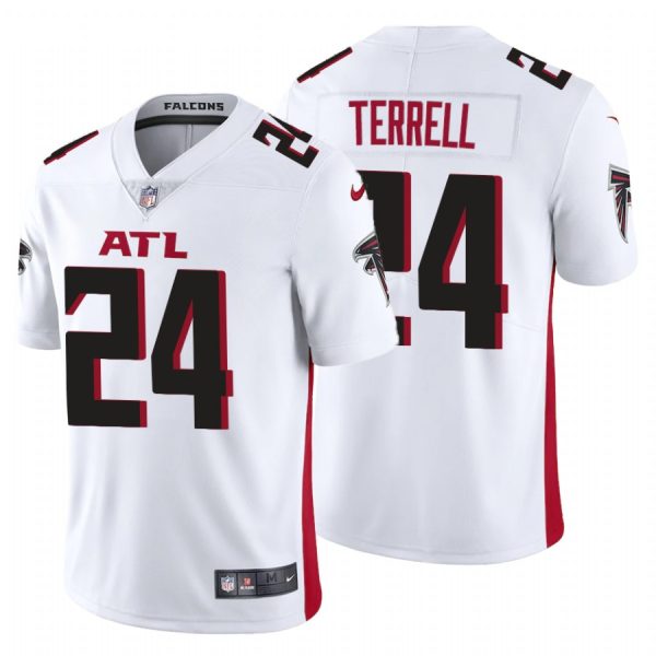 A.J. Terrell Atlanta Falcons White Vapor Limited Nike Jersey