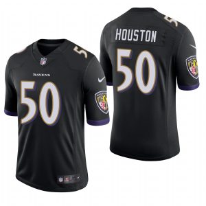 Justin Houston Baltimore Ravens Black Vapor Limited Nike Jersey