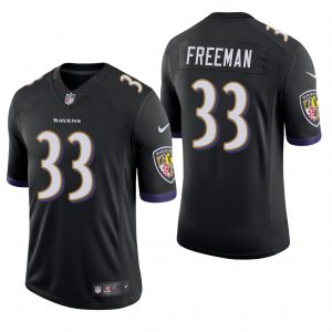 Devonta Freeman Baltimore Ravens Black Vapor Limited Nike Jersey