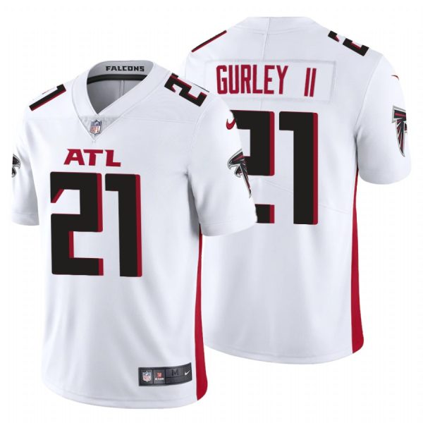 Todd Gurley II Atlanta Falcons Vapor Limited White Nike Jersey