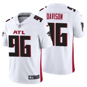Tyeler Davison Atlanta Falcons Vapor Limited White Nike Jersey