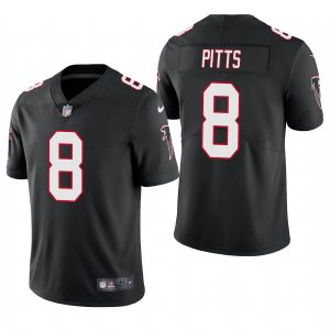 Kyle Pitts Atlanta Falcons Black Alternate Vapor Limited Nike Jersey