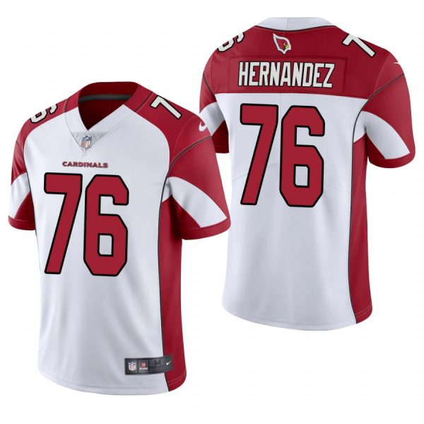 Will Hernandez Arizona Cardinals White Vapor Limited Nike Jersey