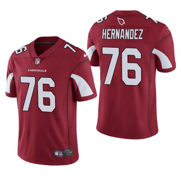 Will Hernandez Arizona Cardinals Cardinal Vapor Limited Nike Jersey
