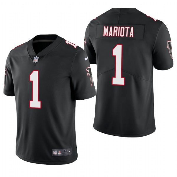 Marcus Mariota Atlanta Falcons Black Alternate Vapor Limited Nike Jersey