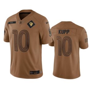 Cooper Kupp Los Angeles Rams Brown 2023 Salute To Service Limited Jersey