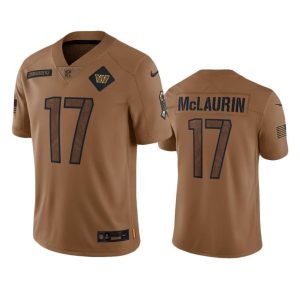 Terry McLaurin Washington Commanders Brown 2023 Salute To Service Limited Jersey