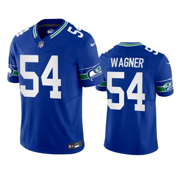 Bobby Wagner Seattle Seahawks Royal Throwback F.U.S.E. Limited Jersey