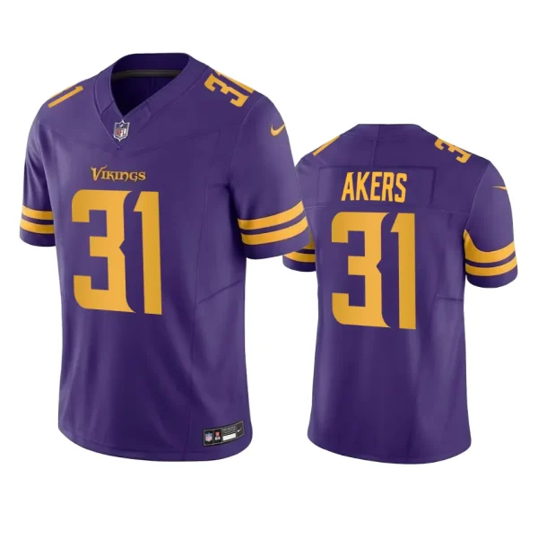 Cam Akers Minnesota Vikings Purple Vapor F.U.S.E. Limited Jersey