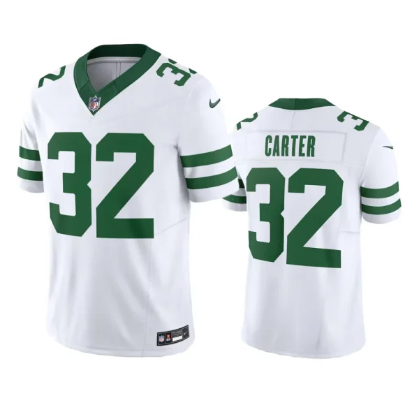 Michael Carter New York Jets White Legacy Limited Jersey