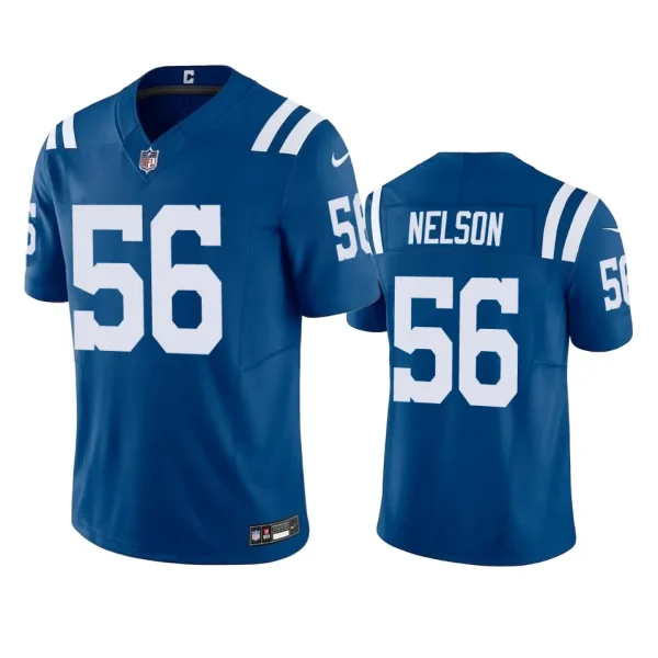 Quenton Nelson Indianapolis Colts Royal Vapor F.U.S.E. Limited Jersey