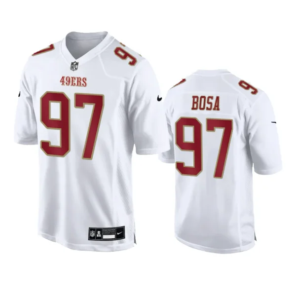 Nick Bosa San Francisco 49ers Tundra White Fashion Game Jersey