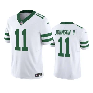 Jermaine Johnson II New York Jets White Legacy Limited Jersey