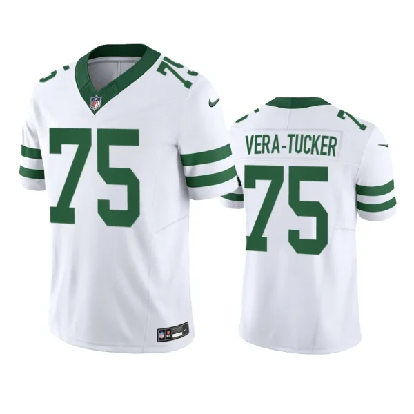 Alijah Vera-Tucker New York Jets White Legacy Limited Jersey