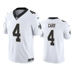Derek Carr New Orleans Saints White Vapor F.U.S.E. Limited Jersey