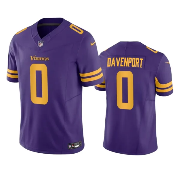 Marcus Davenport Minnesota Vikings Purple Vapor F.U.S.E. Limited Jersey