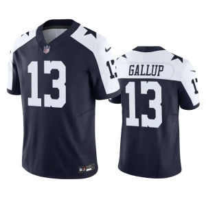 Michael Gallup Dallas Cowboys Navy Vapor F.U.S.E. Limited Jersey