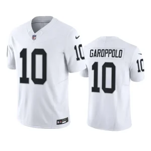 Jimmy Garoppolo Las Vegas Raiders White Vapor F.U.S.E. Limited Jersey