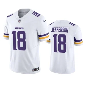 Justin Jefferson Minnesota Vikings White Vapor F.U.S.E. Limited Jersey - Men's