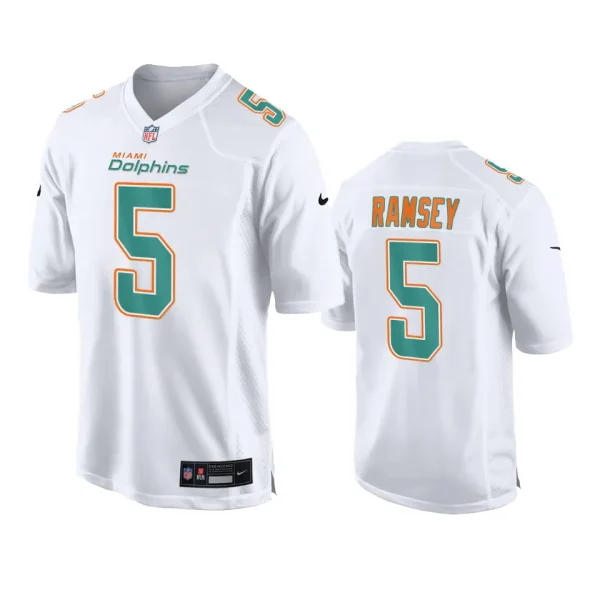 Jalen Ramsey Miami Dolphins White Fashion Game Jersey