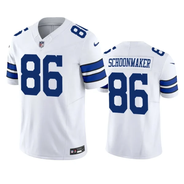 Luke Schoonmaker Dallas Cowboys White Vapor F.U.S.E. Limited Jersey
